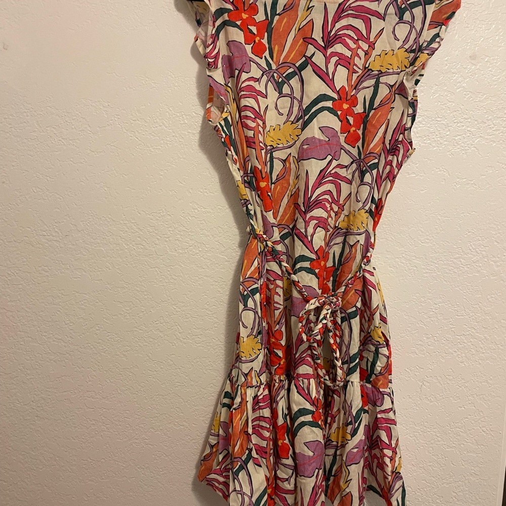 Marine Layer Vibrant Floral Dress